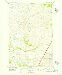 1951 Map of Bristol Bay County, AK, 1956 Print