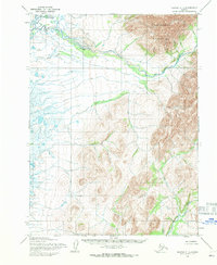 Topo map Noatak C-1 Alaska