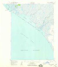 Topo map Noatak C-5 Alaska