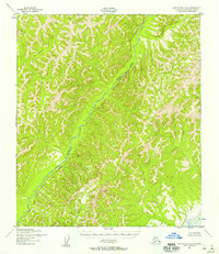 Topo map Norton Bay A-3 Alaska