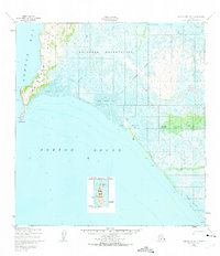 Topo map Norton Bay B-5 Alaska