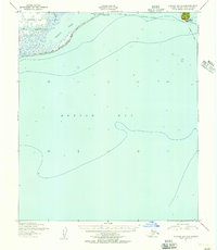 Topo map Norton Bay C-6 Alaska