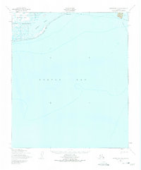 Topo map Norton Bay C-6 Alaska