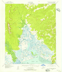 Topo map Norton Bay D-6 Alaska