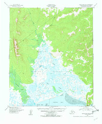 Topo map Norton Bay D-6 Alaska