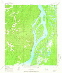 Download a high-resolution, GPS-compatible USGS topo map for Nulato A-6, AK (1966 edition)