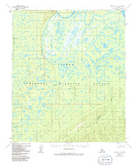 Topo map Nulato C-3 Alaska