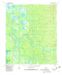 Topo map Nulato D-2 Alaska