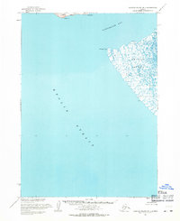 Topo map Nunivak Island B-1 Alaska