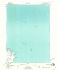 Topo map Nunivak Island B-2 Alaska