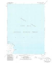 Download a high-resolution, GPS-compatible USGS topo map for Nunivak Island B-2, AK (1985 edition)