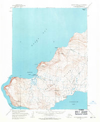 Download a high-resolution, GPS-compatible USGS topo map for Nunivak Island C-1, AK (1971 edition)