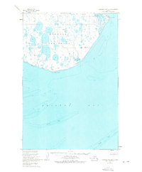 Download a high-resolution, GPS-compatible USGS topo map for Nushagak Bay B-3, AK (1974 edition)