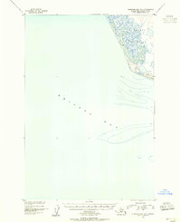 Topo map Nushagak Bay B-4 Alaska