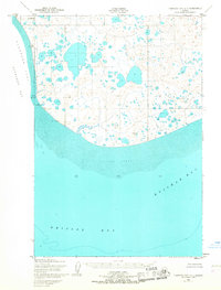 Download a high-resolution, GPS-compatible USGS topo map for Nushagak Bay C-1, AK (1967 edition)