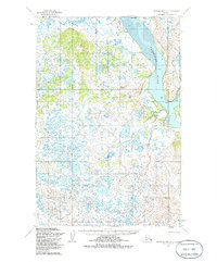 Download a high-resolution, GPS-compatible USGS topo map for Nushagak Bay D-1, AK (1985 edition)
