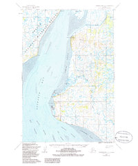 Download a high-resolution, GPS-compatible USGS topo map for Nushagak Bay D-2, AK (1986 edition)