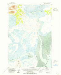 Download a high-resolution, GPS-compatible USGS topo map for Nushagak Bay D-3, AK (1955 edition)