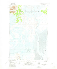 Download a high-resolution, GPS-compatible USGS topo map for Nushagak Bay D-3, AK (1975 edition)