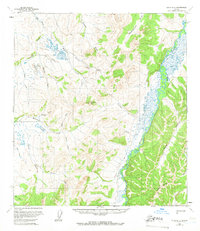 preview thumbnail of historical topo map of Yukon-Koyukuk County, AK in 1965