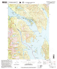 Download a high-resolution, GPS-compatible USGS topo map for Petersburg A-1, AK (1999 edition)