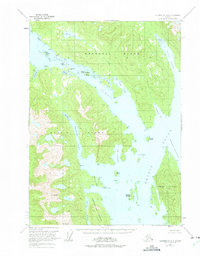 Download a high-resolution, GPS-compatible USGS topo map for Petersburg A-1, AK (1975 edition)
