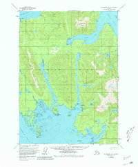 Download a high-resolution, GPS-compatible USGS topo map for Petersburg A-2, AK (1981 edition)