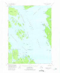 Topo map Petersburg A-3 Alaska