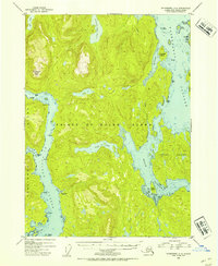 1953 Map of Whale Pass, AK, 1954 Print