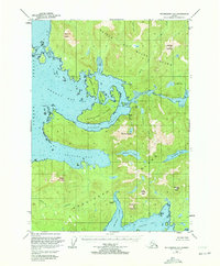 Download a high-resolution, GPS-compatible USGS topo map for Petersburg A-5, AK (1972 edition)