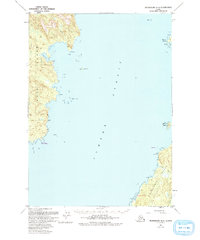Download a high-resolution, GPS-compatible USGS topo map for Petersburg A-6, AK (1993 edition)
