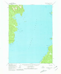 Download a high-resolution, GPS-compatible USGS topo map for Petersburg A-6, AK (1981 edition)