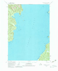 Download a high-resolution, GPS-compatible USGS topo map for Petersburg A-6, AK (1983 edition)
