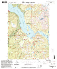 Download a high-resolution, GPS-compatible USGS topo map for Petersburg B-1, AK (2000 edition)