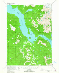 Download a high-resolution, GPS-compatible USGS topo map for Petersburg B-1, AK (1964 edition)