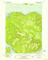 preview thumbnail of historical topo map of Prince of Wales-Hyder County, AK in 1951
