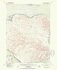 Download a high-resolution, GPS-compatible USGS topo map for Petersburg B-3, AK (1954 edition)