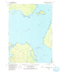 Topo map Petersburg B-4 Alaska