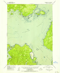 Download a high-resolution, GPS-compatible USGS topo map for Petersburg B-4, AK (1954 edition)