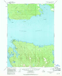 Download a high-resolution, GPS-compatible USGS topo map for Petersburg B-5, AK (1971 edition)