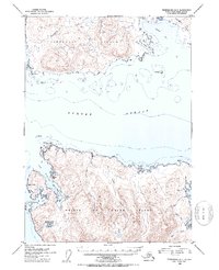 preview thumbnail of historical topo map of Prince of Wales-Hyder County, AK in 1953