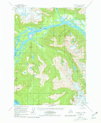 Download a high-resolution, GPS-compatible USGS topo map for Petersburg C-1, AK (1981 edition)