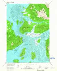 preview thumbnail of historical topo map of Wrangell County, AK in 1951