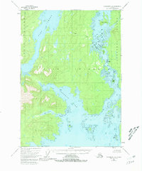 Download a high-resolution, GPS-compatible USGS topo map for Petersburg C-6, AK (1981 edition)