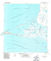Topo map Point Hope B-3 Alaska
