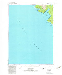 Topo map Port Alexander A-3 Alaska