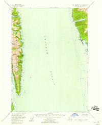 Download a high-resolution, GPS-compatible USGS topo map for Port Alexander C-2, AK (1958 edition)