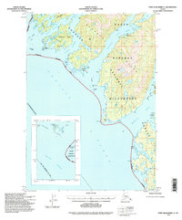 Download a high-resolution, GPS-compatible USGS topo map for Port Alexander C-4, AK (1998 edition)