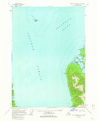 Download a high-resolution, GPS-compatible USGS topo map for Port Alexander D-2, AK (1963 edition)