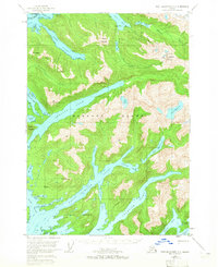Topo map Port Alexander D-4 Alaska
